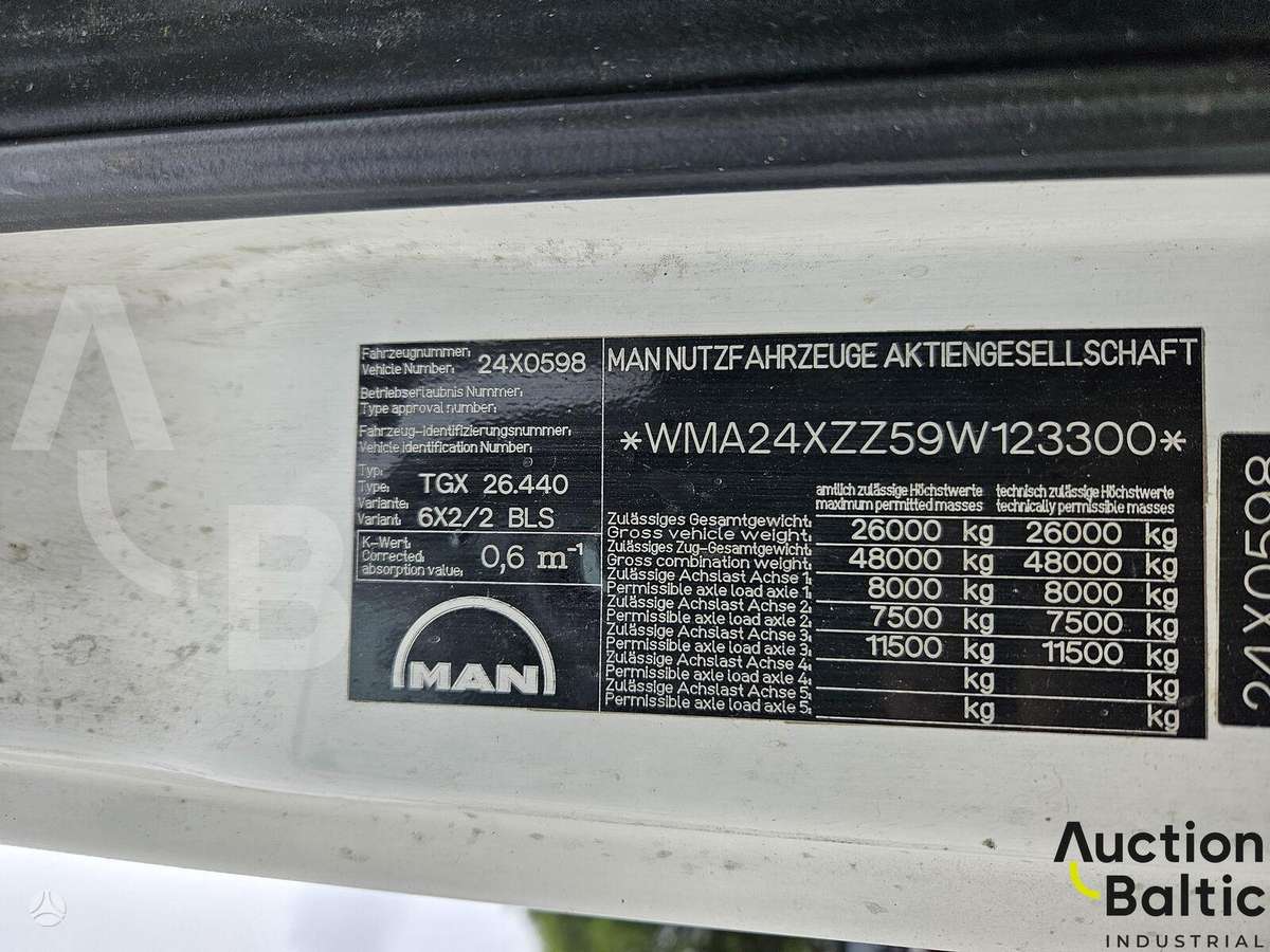MAN TGX26.440, other