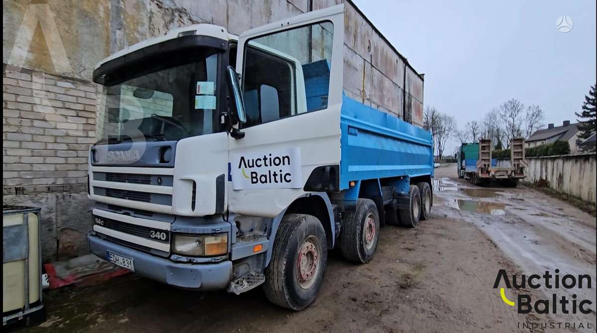 Scania P 114 LB, самосвалы