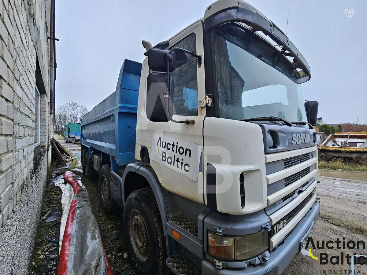 Scania P 114 LB, dumpers / tippers