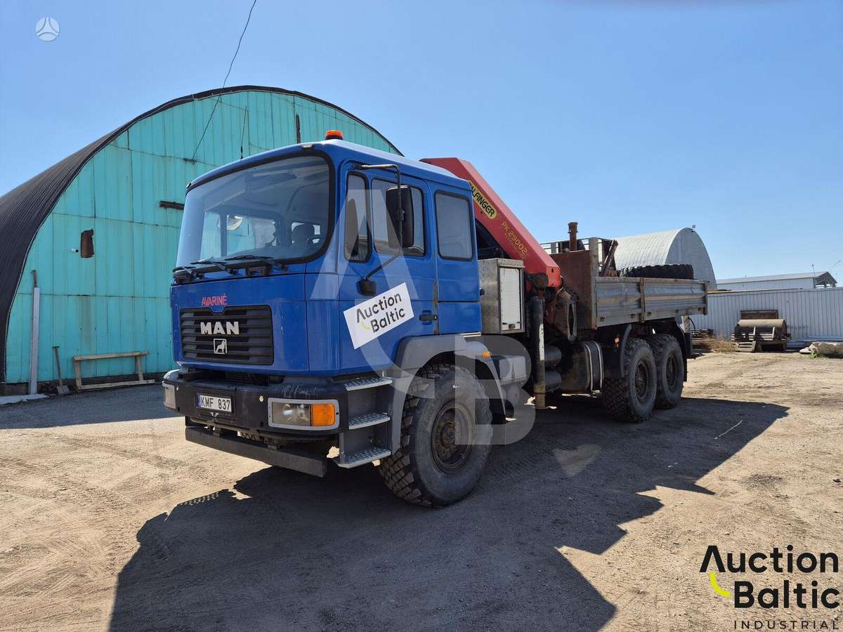 MAN 25.285, dumpers / tippers