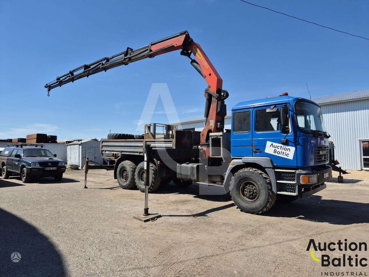 MAN 25.285, dumpers / tippers