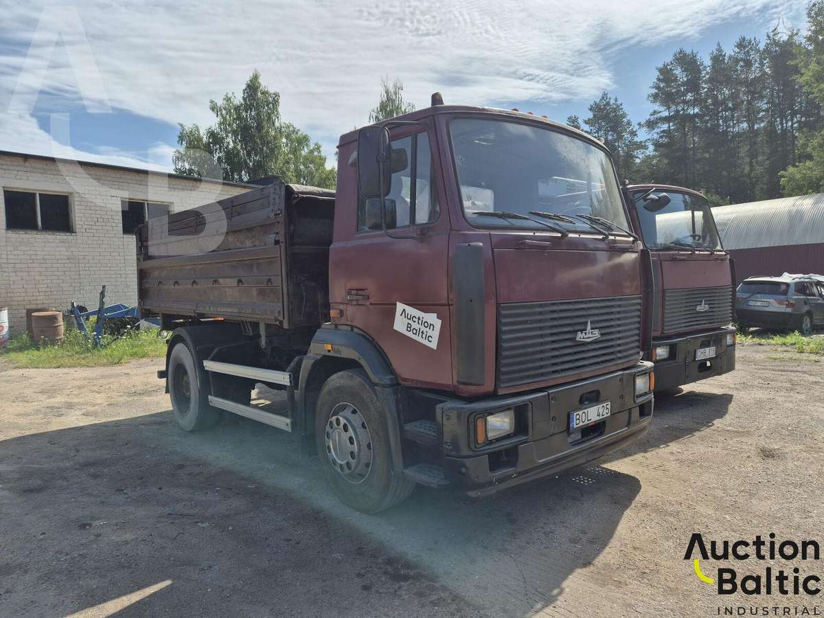MAZ 555132, dumpers / tippers