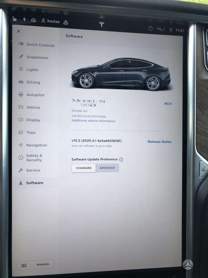 Tesla Model S, 90 kWh, off-road / crossover