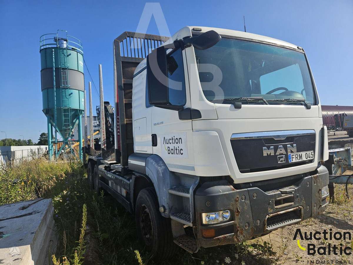 MAN TGS26.440BB, timber trucks