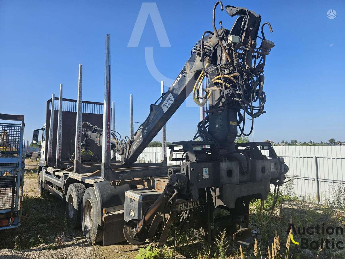 MAN TGS26.440BB, timber trucks