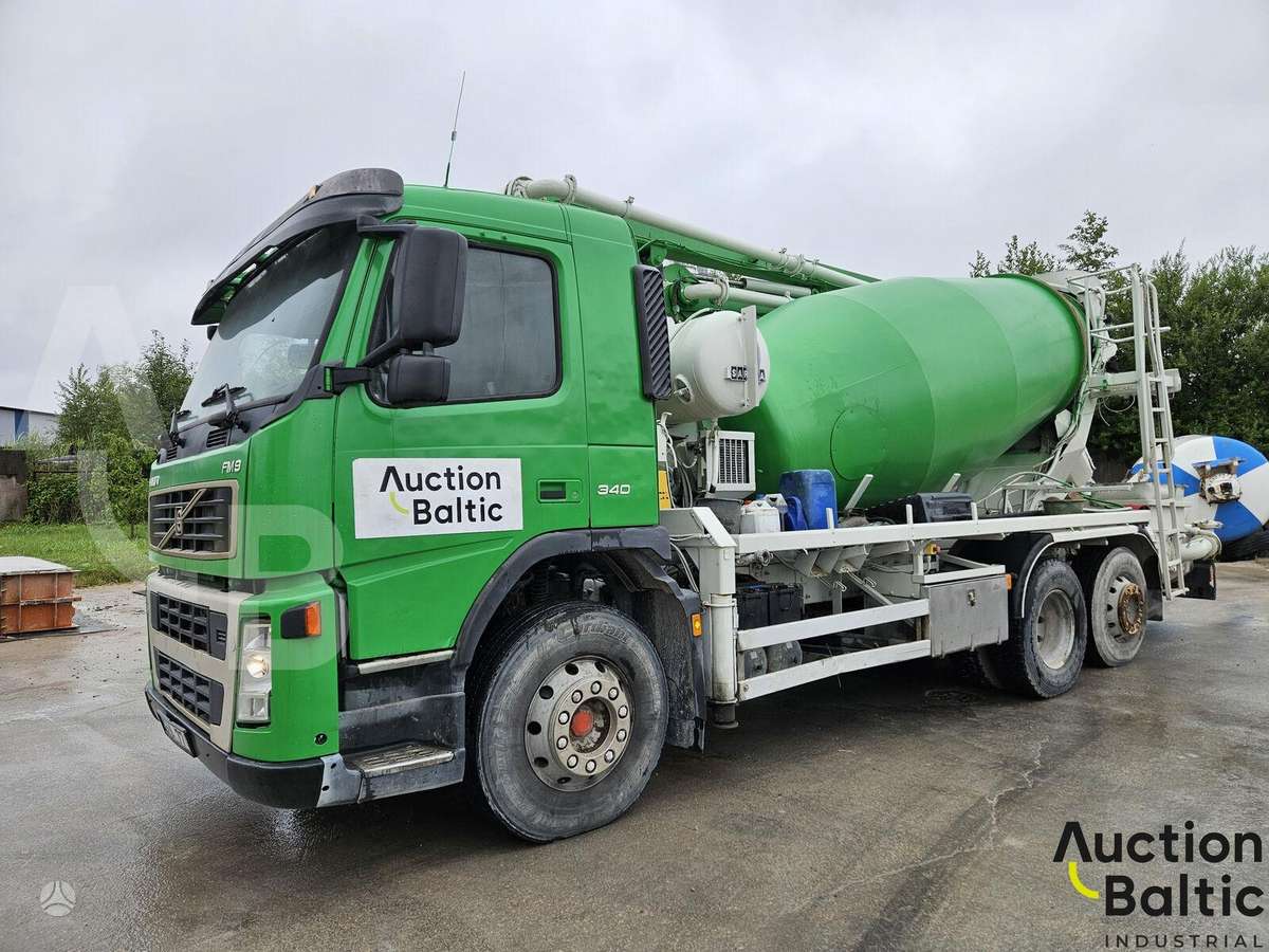 Volvo FM 9, бетононасосы