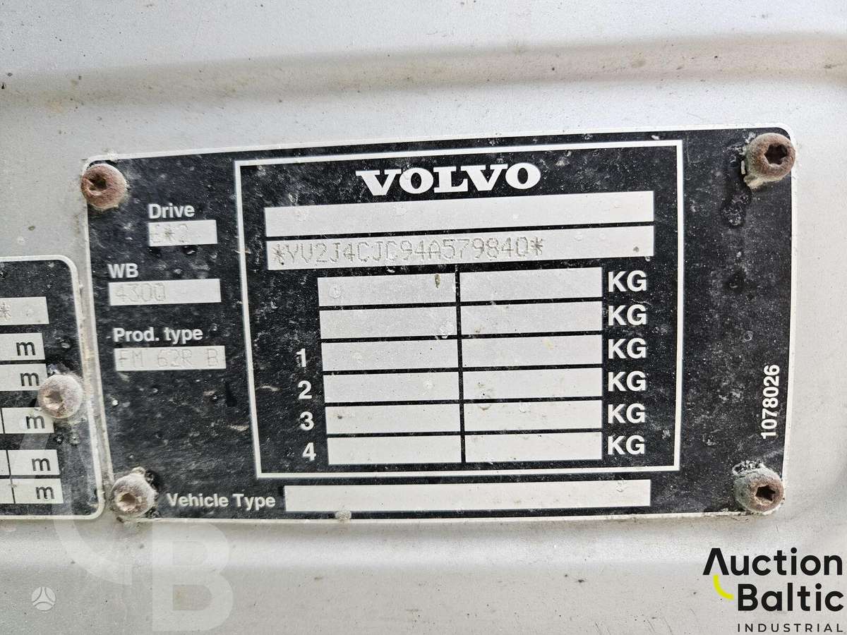 Volvo FM 9, бетононасосы