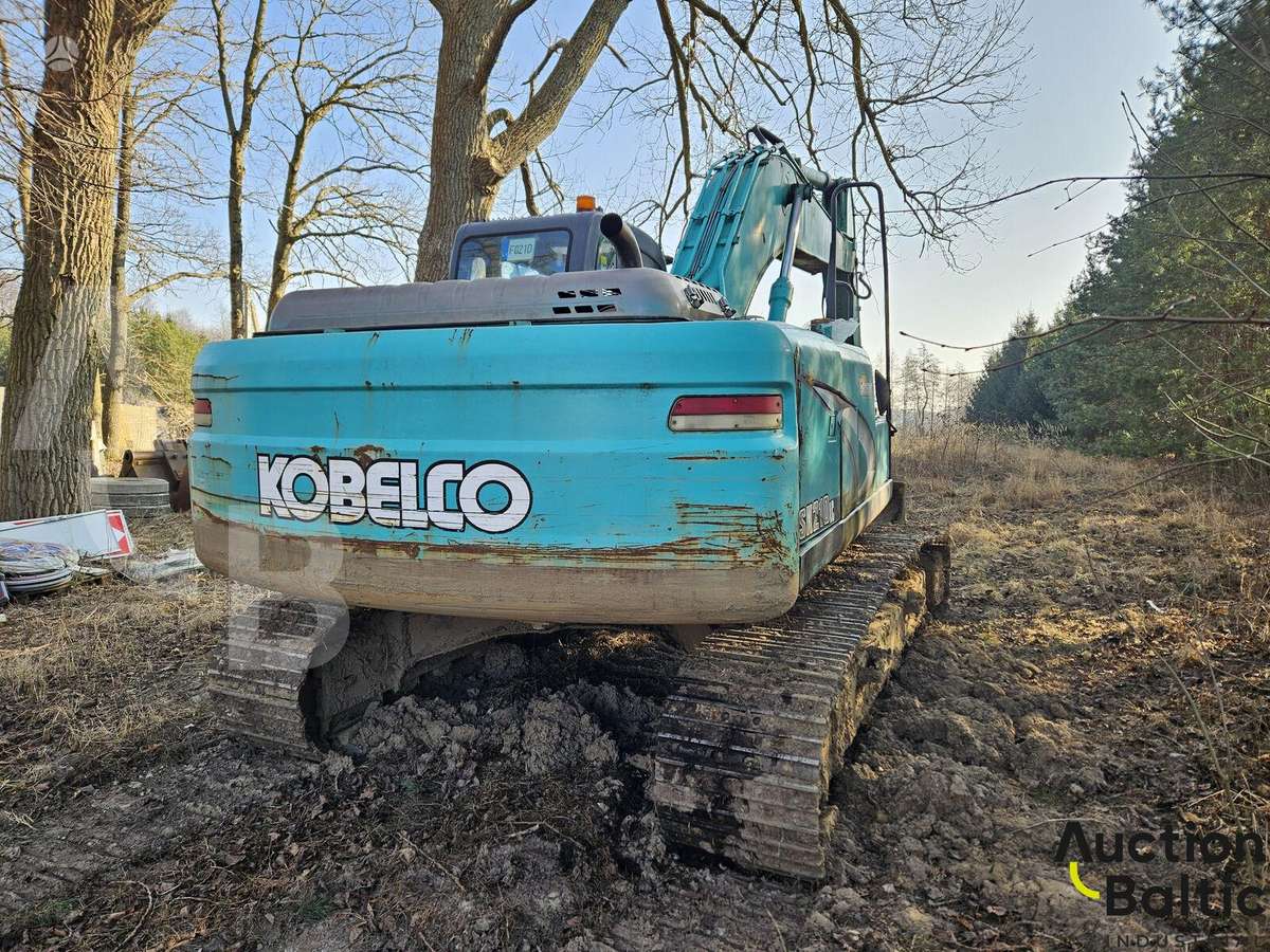 Kobelco SK 210 LC-8, crane