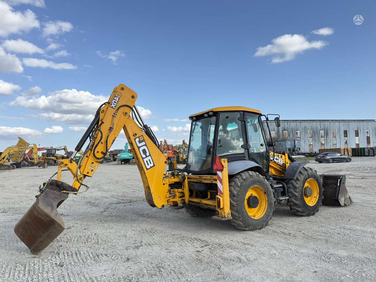 JCB 4CX , quick couplers, excavator loader