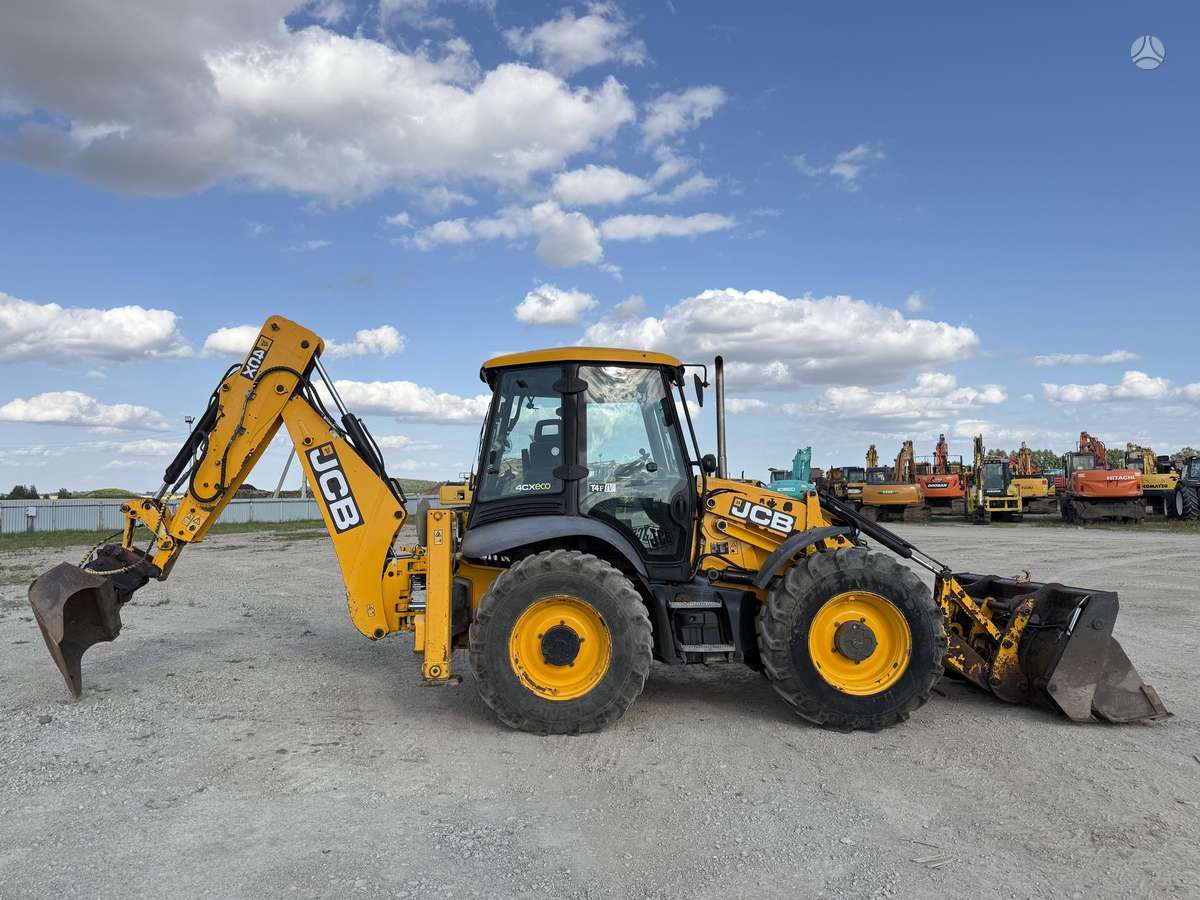JCB 4CX , quick couplers, excavator loader