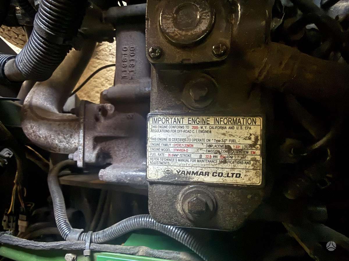 John Deere 1445, sodo technika
