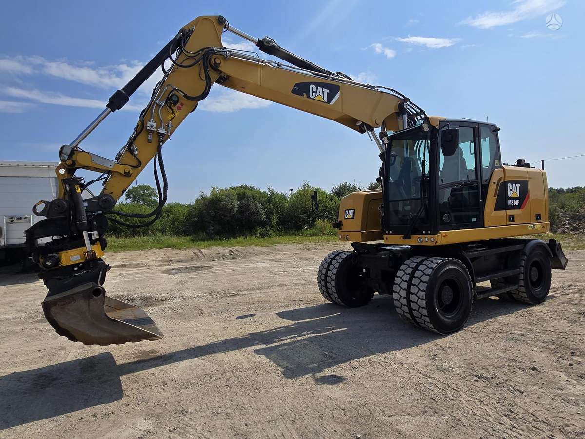 Caterpillar CAT314F, ekskavatoriai