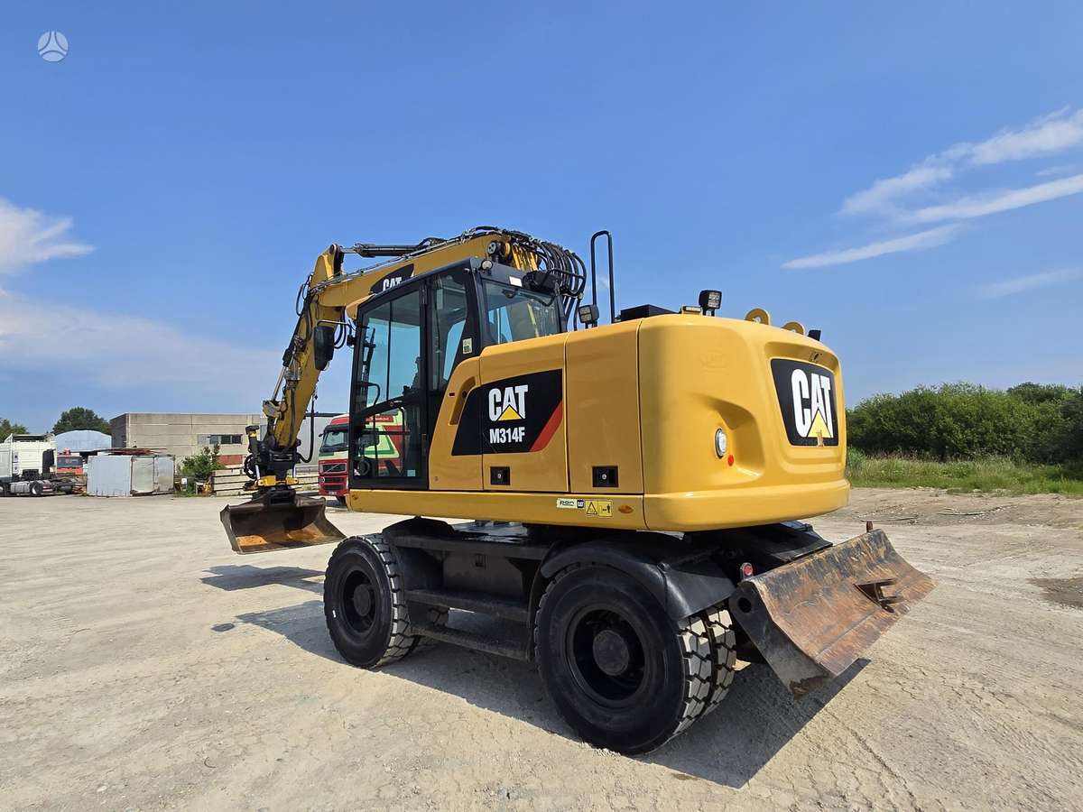 Caterpillar CAT314F, ekskavatoriai