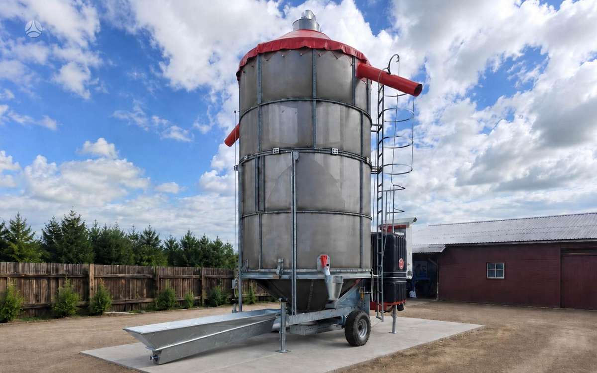 Pedrotti 12 tonų džiovykla, grain processing equipment