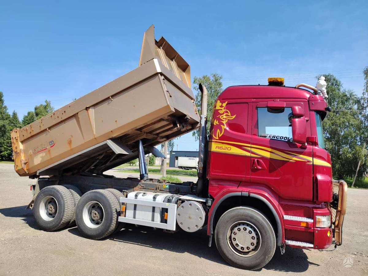 Scania R620, самосвалы