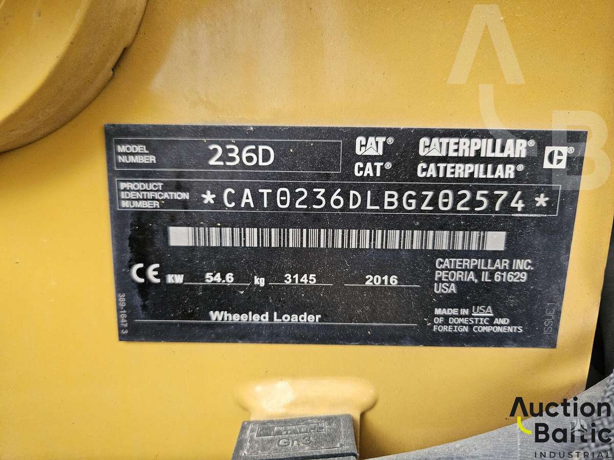 Caterpillar 236 D, mini krautuvai
