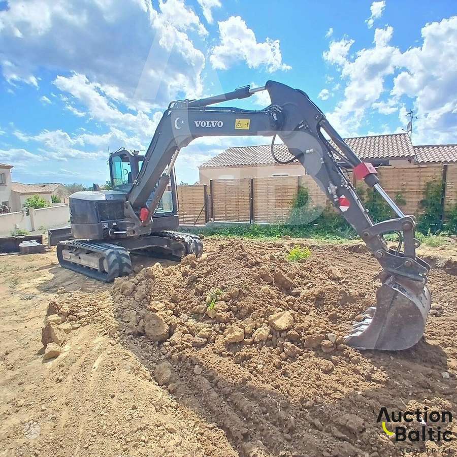 Volvo ECR 88, mini ekskavatoriai