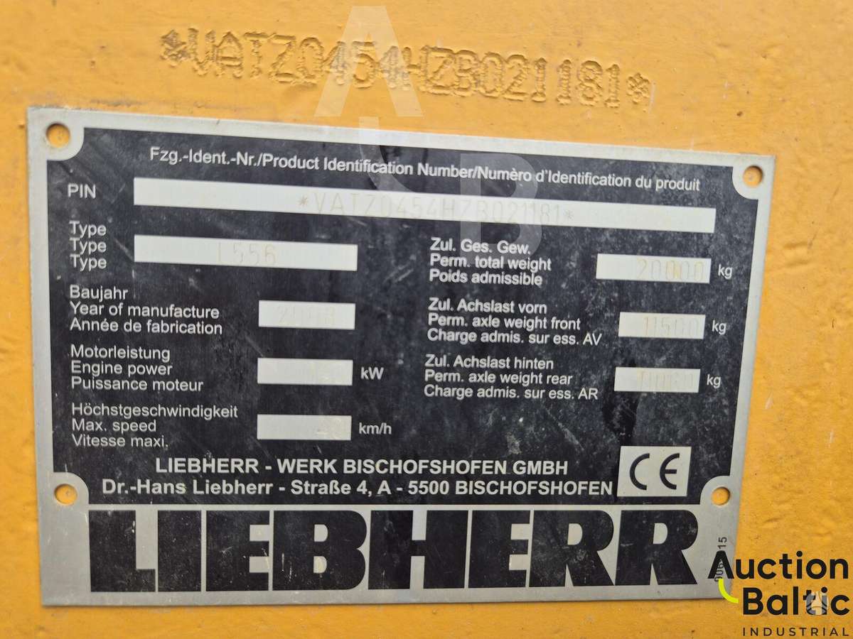 Liebherr L 556, frontal loader