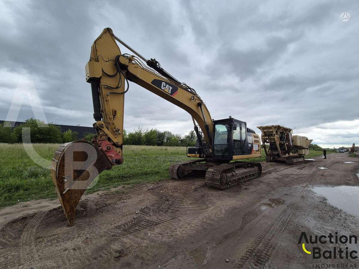Caterpillar 324 E, экскаваторы