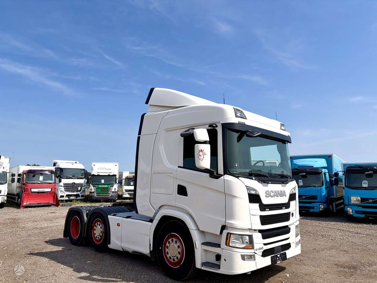 Scania G 450 6x2 2019m-Modelis, single sleeper