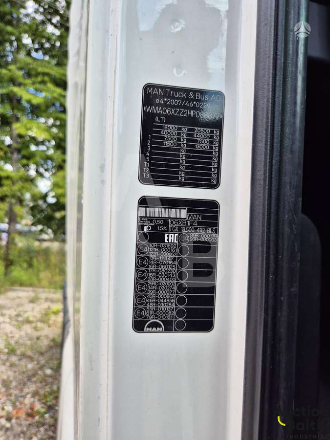 MAN TGX 18.500 BLS, double sleeper