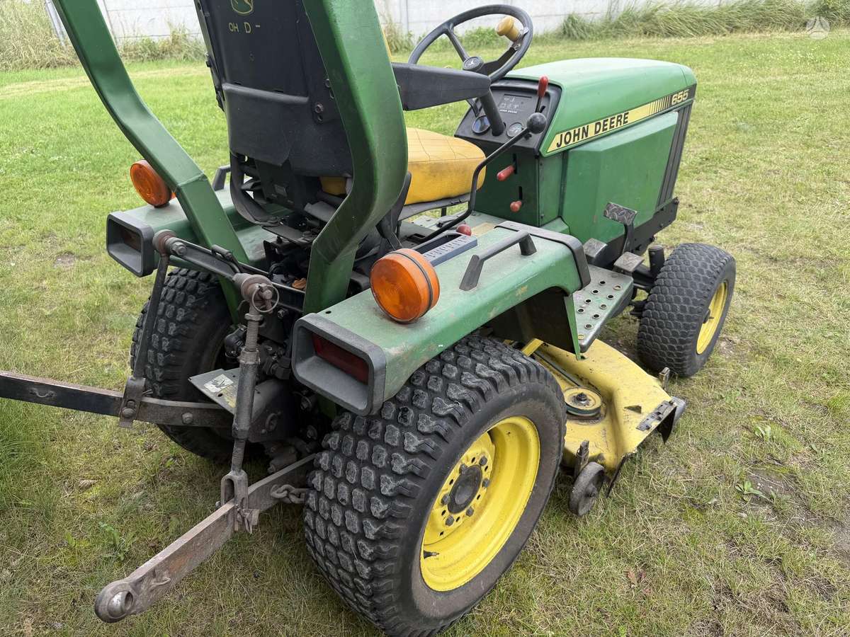 John Deere 655, garden tractors