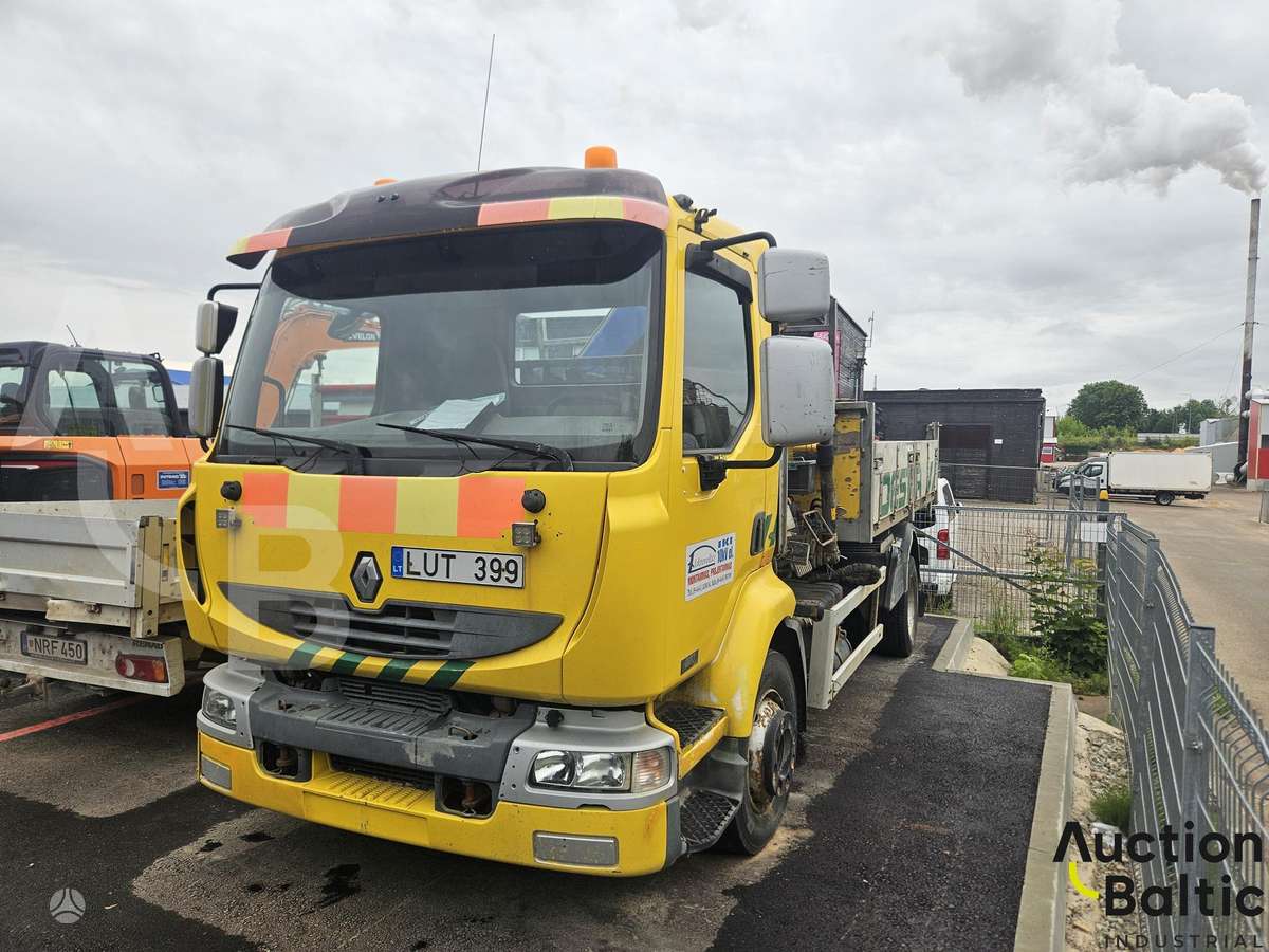 Renault Midlum, dumpers with crane