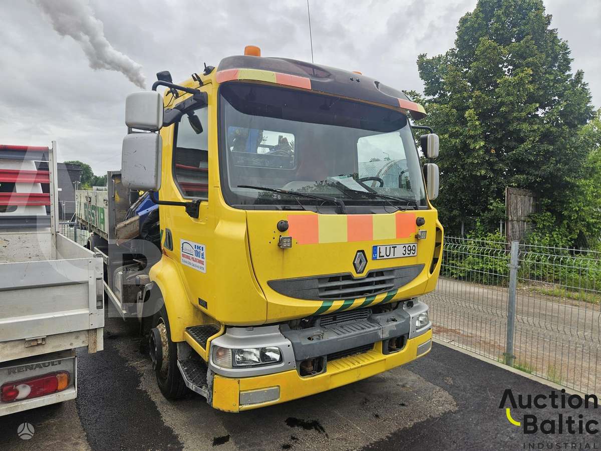Renault Midlum, dumpers with crane