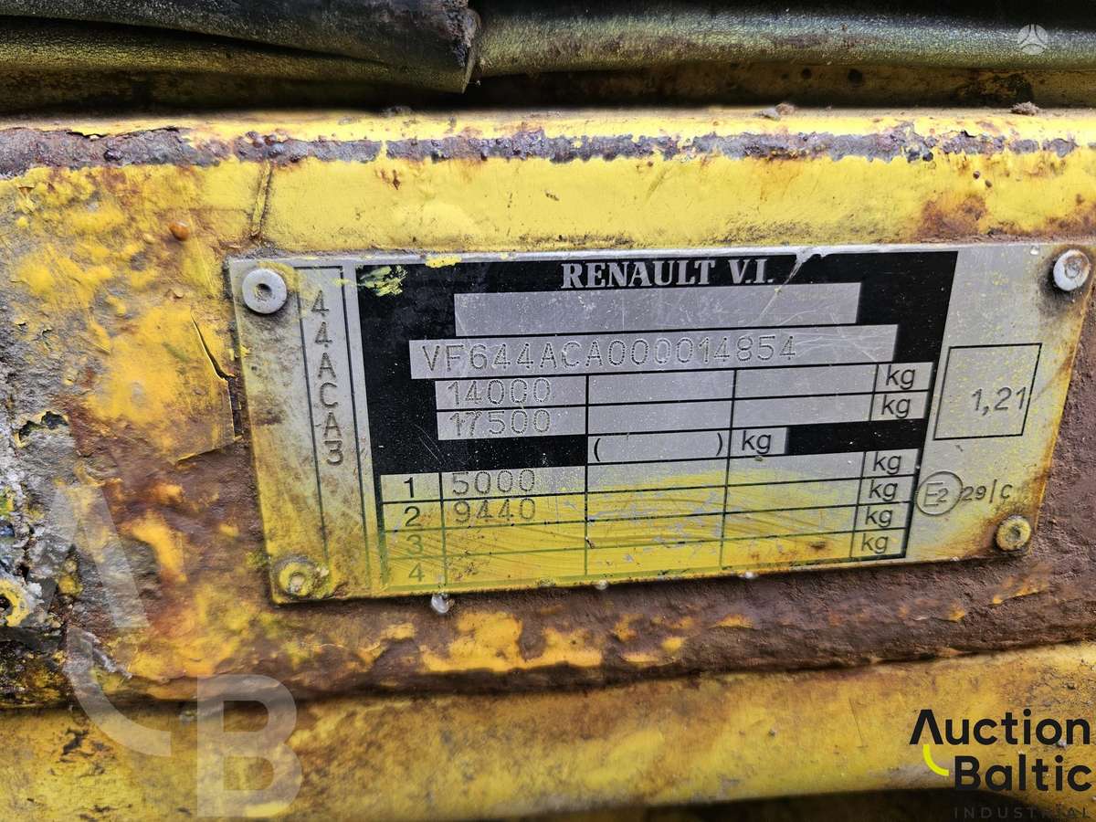 Renault Midlum, dumpers with crane