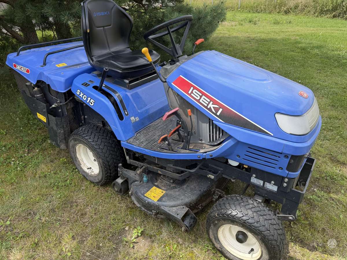 Iseki SXG15, садовые тракторы