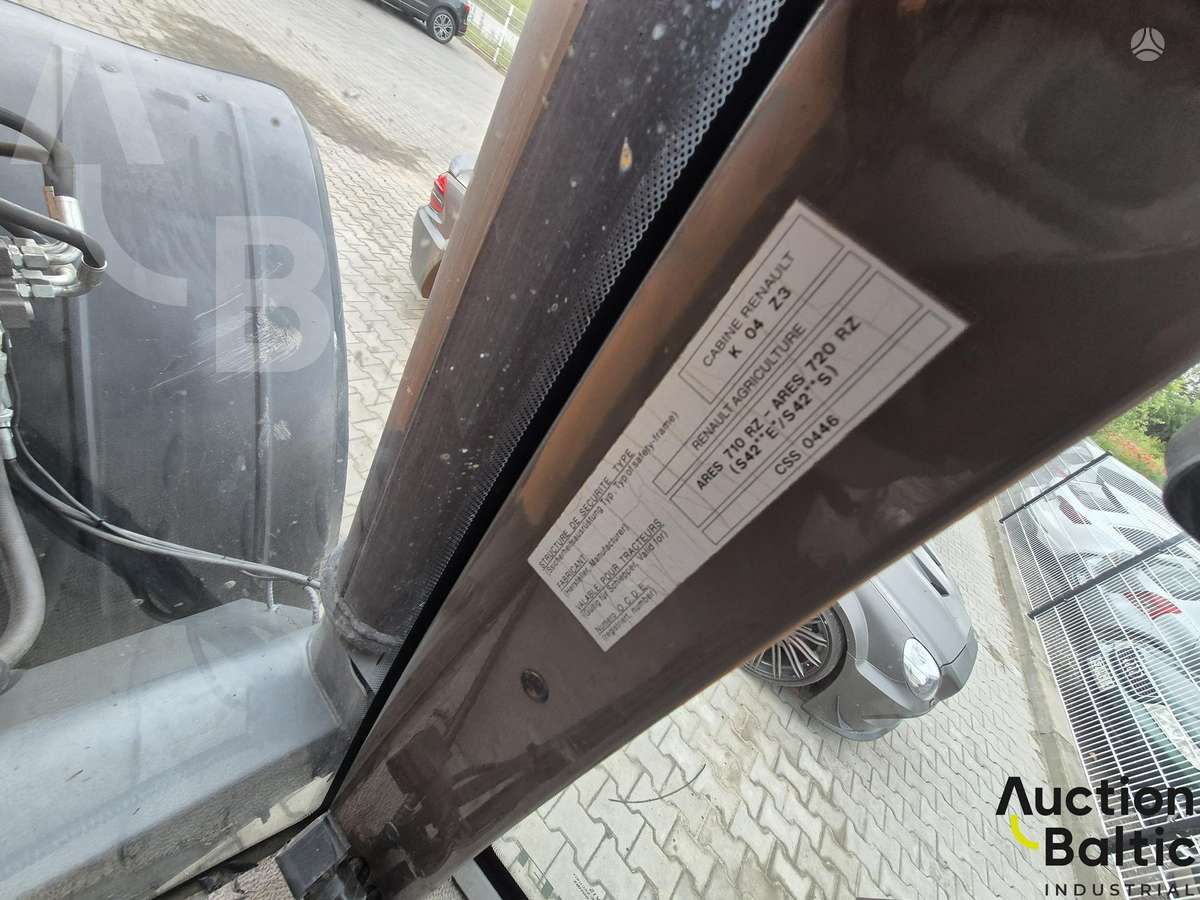 Renault Ares 710 RZ, экскаваторы