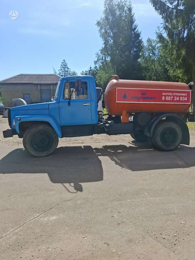 GAZ 53, sewage disposal trucks