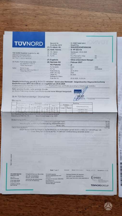 Audi A6, 3.0 l., Универсал