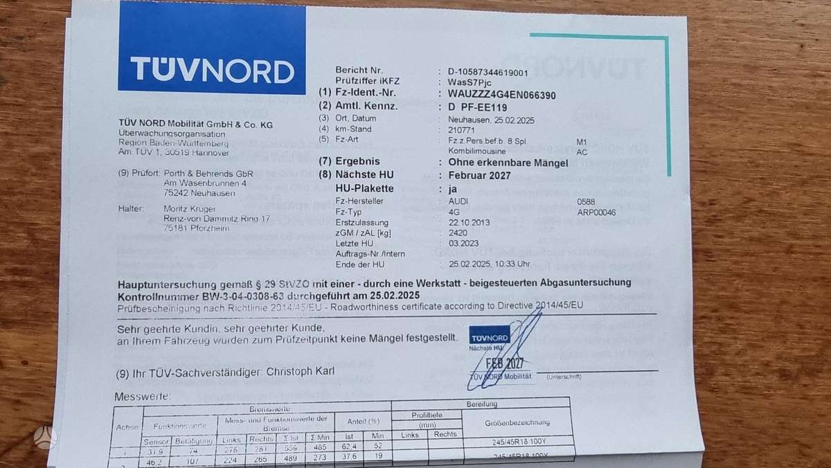 Audi A6, 3.0 l., Универсал