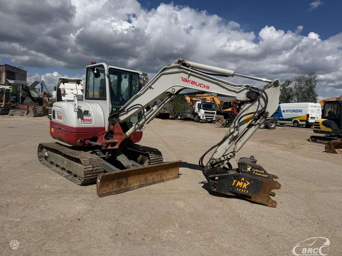 Takeuchi TB260 TMK300, ekskavatori