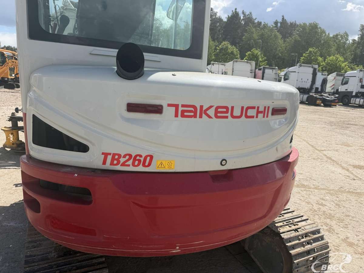 Takeuchi TB260 TMK300, ekskavatori
