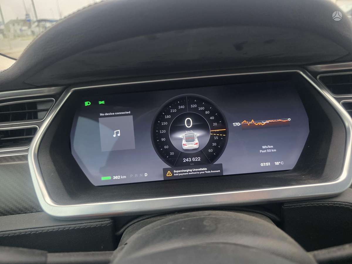 Tesla Model S, 85 kWh, hatchback