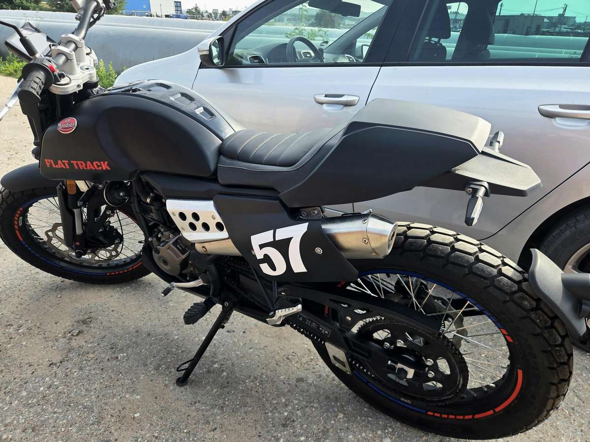 FB mondial Flat Track 125cc, street / classic