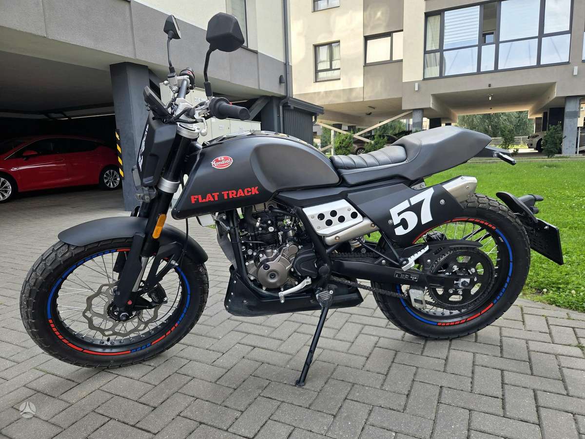 FB mondial Flat Track 125cc, street / classic