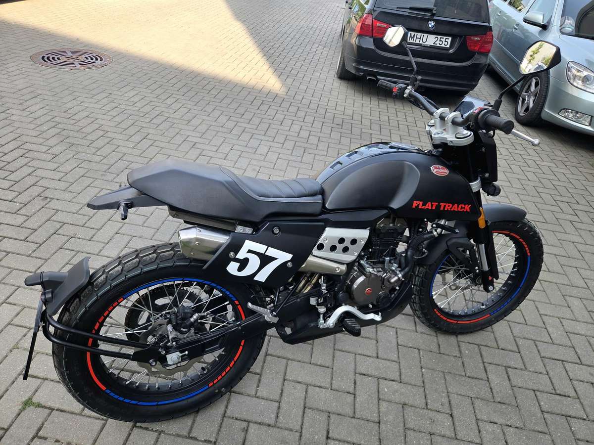 FB mondial Flat Track 125cc, street / classic