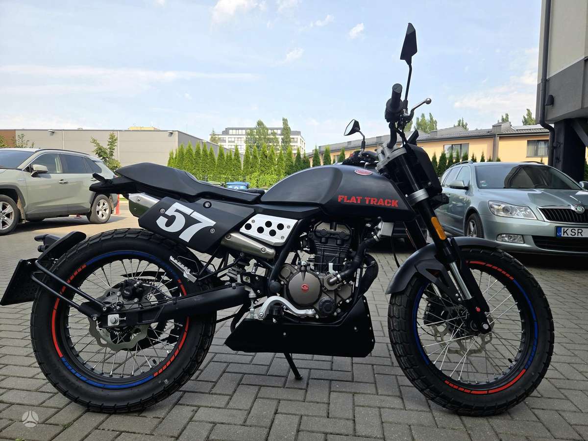 FB mondial Flat Track 125cc, street / classic