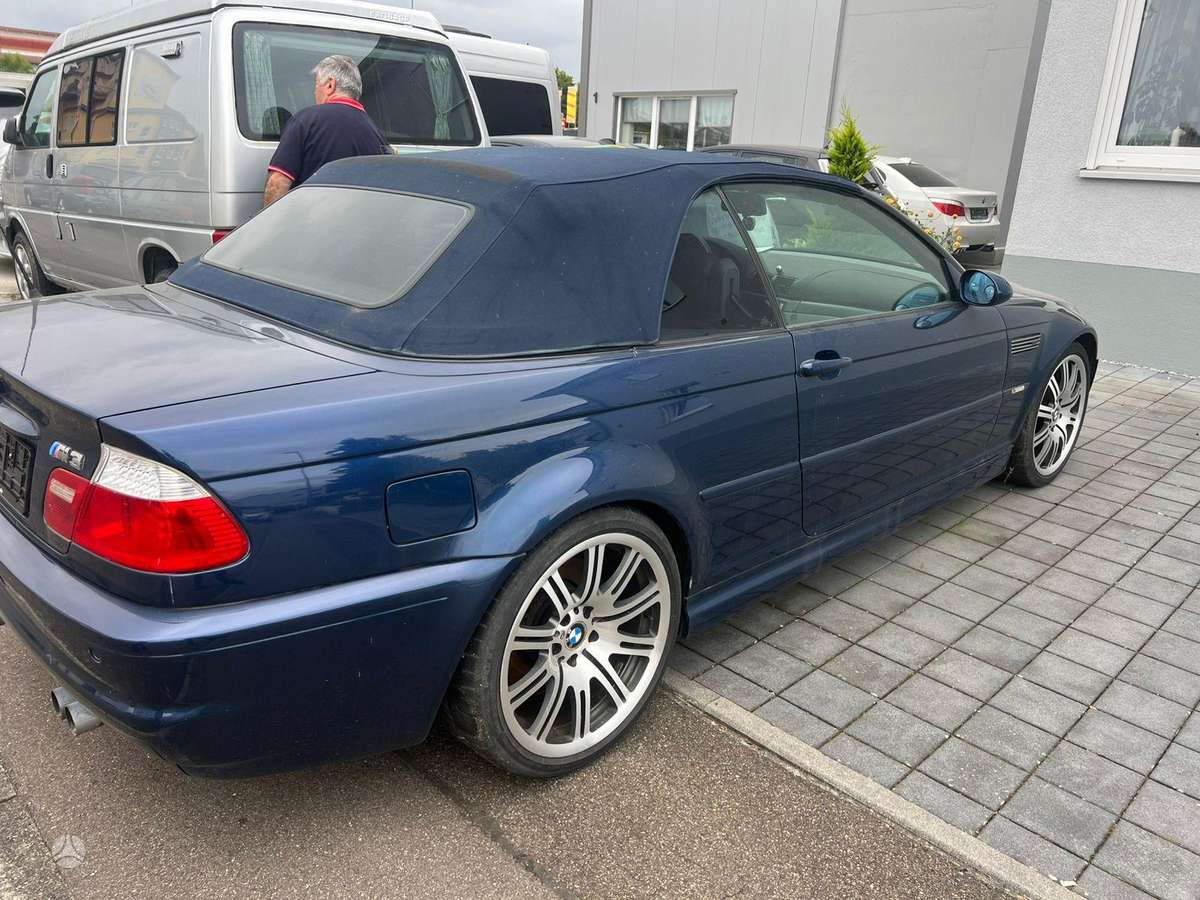 BMW M3, 3.2 l., convertible