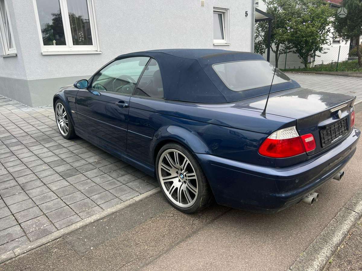 BMW M3, 3.2 l., convertible