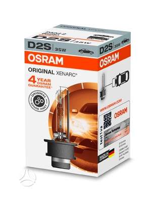 PHILIPS, OSRAM D1S, D2S, D3S, D4S, H7 lemputes automobiliui