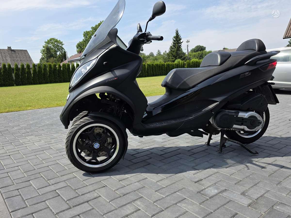 Piaggio MP3 493cc, трициклы