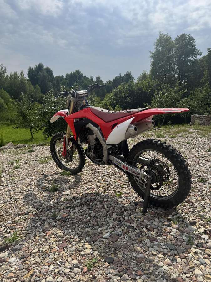 Honda CRF 450cc, motocross