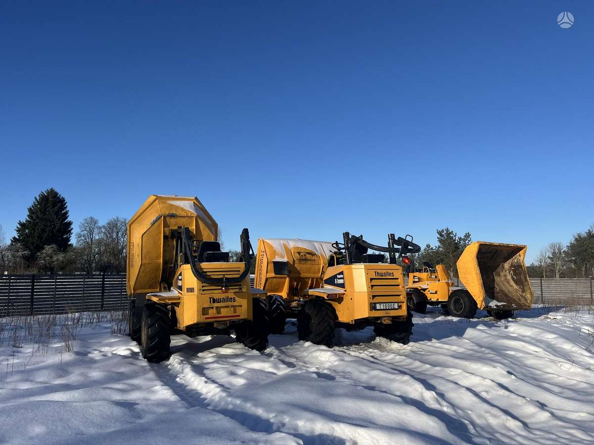 Thwaites Dumperio nuoma, dumpers / tippers