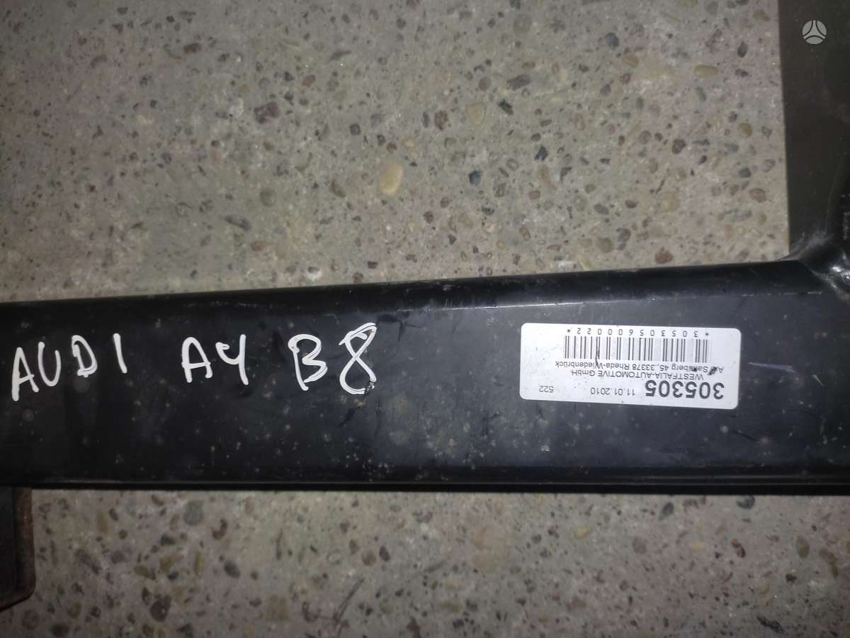 Audi A4 trailer tow hooks