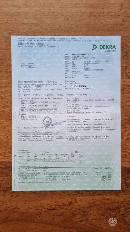 Audi A3, 1.4 l., Универсал