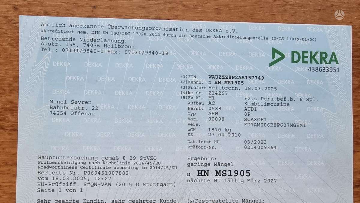 Audi A3, 1.4 l., Универсал